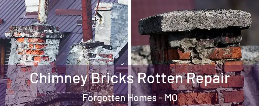 Chimney Bricks Rotten Repair Forgotten Homes - MO