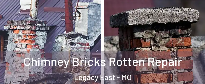 Chimney Bricks Rotten Repair Legacy East - MO