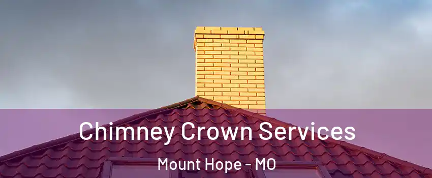 Chimney Crown Services Mount Hope - MO