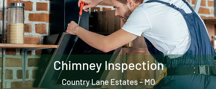 Chimney Inspection Country Lane Estates - MO