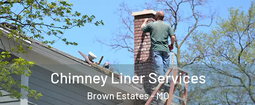 Chimney Liner Services Brown Estates - MO