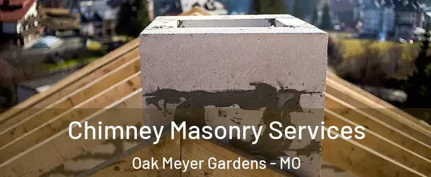 Chimney Masonry Services Oak Meyer Gardens - MO