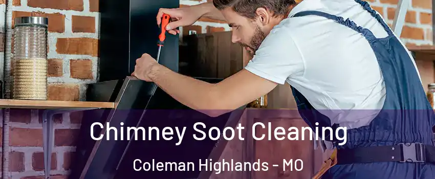 Chimney Soot Cleaning Coleman Highlands - MO