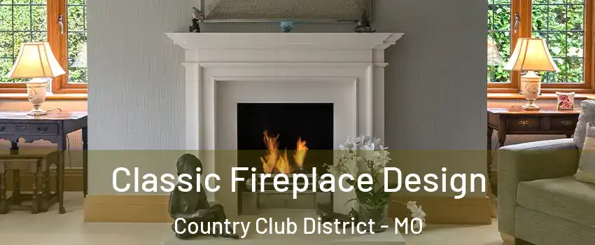 Classic Fireplace Design Country Club District - MO