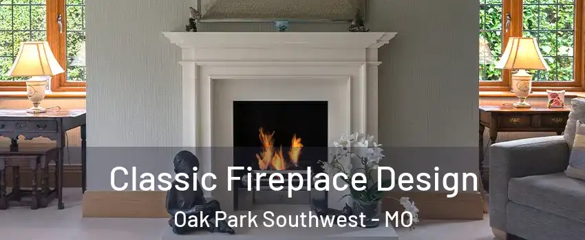 Classic Fireplace Design Oak Park Southwest - MO