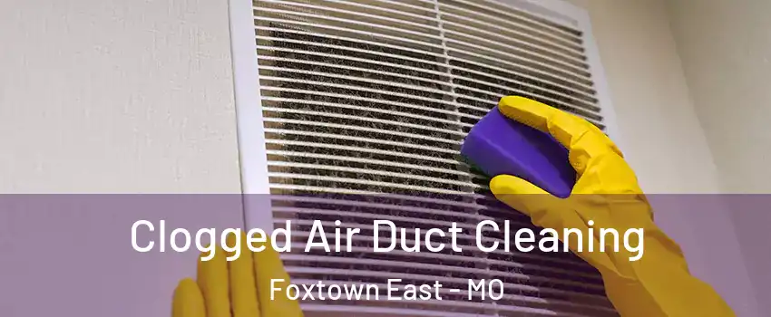 Clogged Air Duct Cleaning Foxtown East - MO