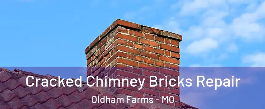 Cracked Chimney Bricks Repair Oldham Farms - MO