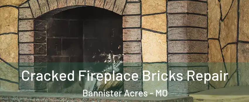 Cracked Fireplace Bricks Repair Bannister Acres - MO