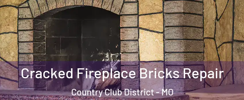 Cracked Fireplace Bricks Repair Country Club District - MO