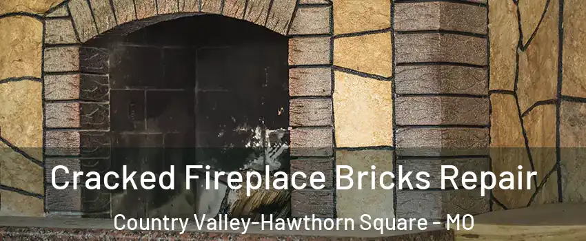 Cracked Fireplace Bricks Repair Country Valley-Hawthorn Square - MO