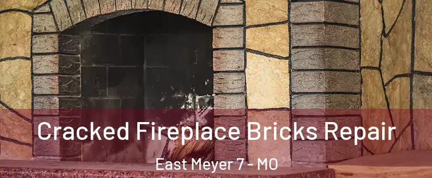 Cracked Fireplace Bricks Repair East Meyer 7 - MO