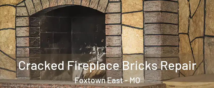 Cracked Fireplace Bricks Repair Foxtown East - MO