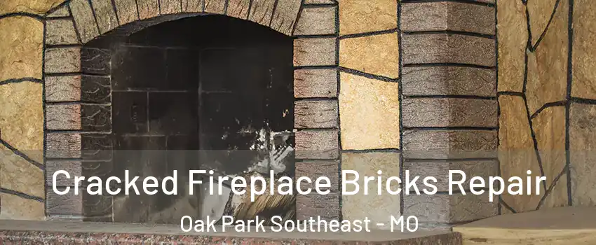 Cracked Fireplace Bricks Repair Oak Park Southeast - MO