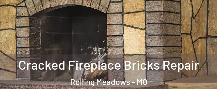 Cracked Fireplace Bricks Repair Rolling Meadows - MO