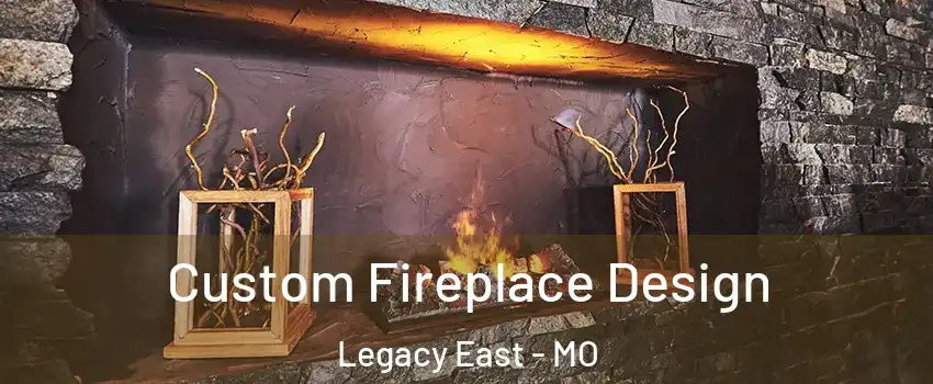 Custom Fireplace Design Legacy East - MO