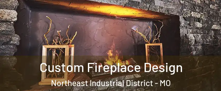 Custom Fireplace Design Northeast Industrial District - MO