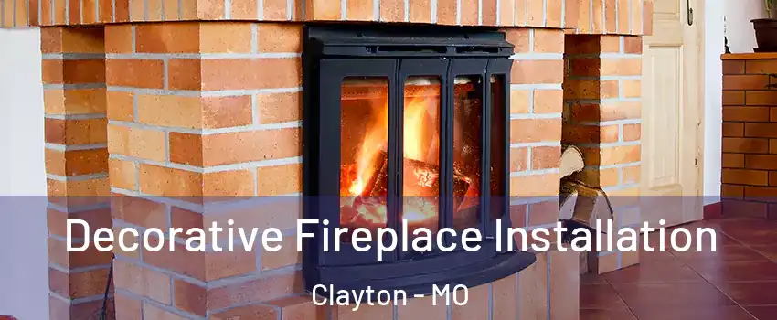 Decorative Fireplace Installation Clayton - MO