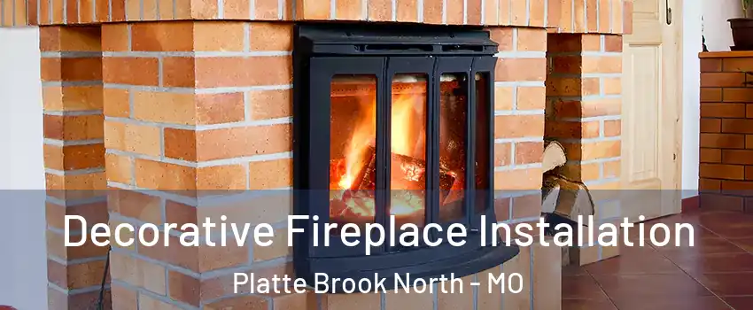 Decorative Fireplace Installation Platte Brook North - MO