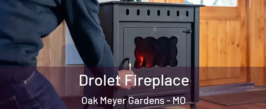 Drolet Fireplace Oak Meyer Gardens - MO