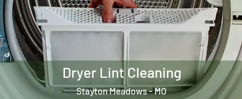 Dryer Lint Cleaning Stayton Meadows - MO