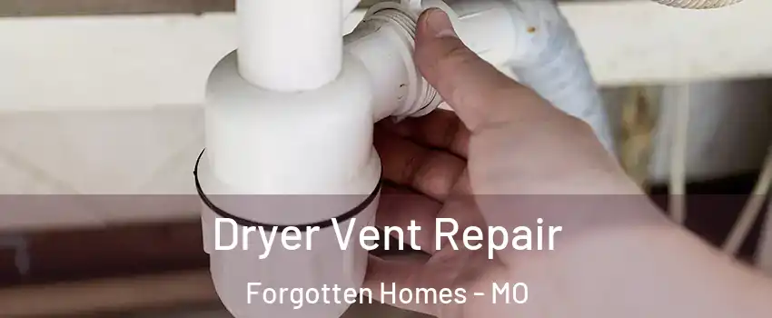 Dryer Vent Repair Forgotten Homes - MO