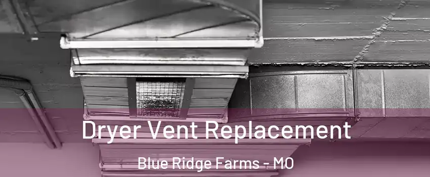 Dryer Vent Replacement Blue Ridge Farms - MO