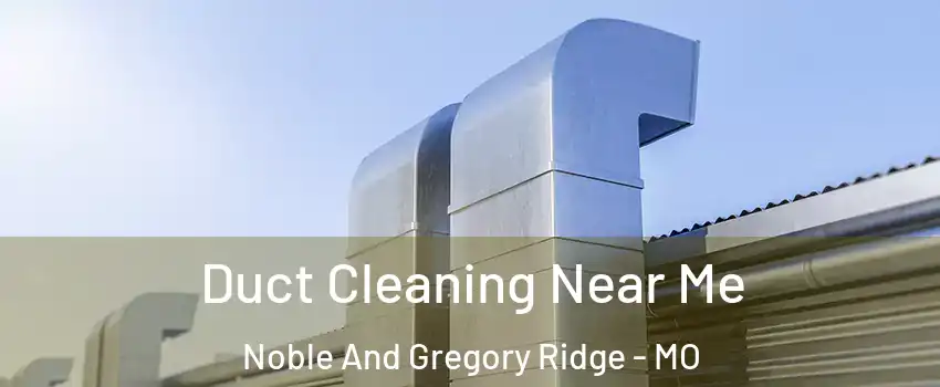 Duct Cleaning Near Me Noble And Gregory Ridge - MO