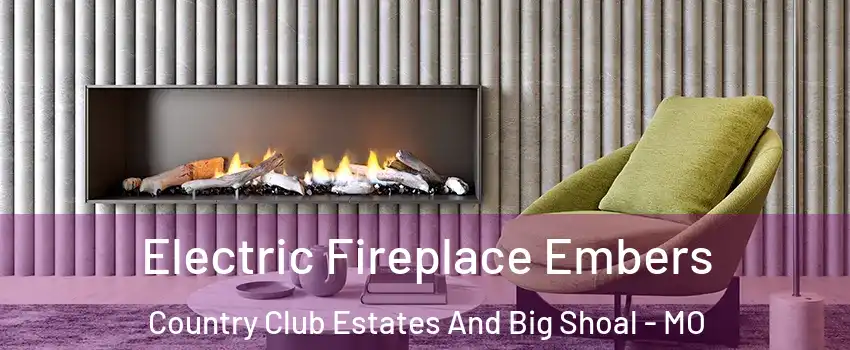 Electric Fireplace Embers Country Club Estates And Big Shoal - MO