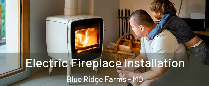 Electric Fireplace Installation Blue Ridge Farms - MO