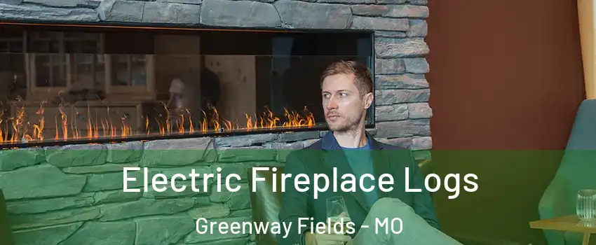 Electric Fireplace Logs Greenway Fields - MO