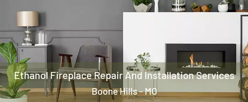 Ethanol Fireplace Repair And Installation Services Boone Hills - MO