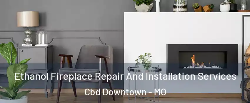 Ethanol Fireplace Repair And Installation Services Cbd Downtown - MO