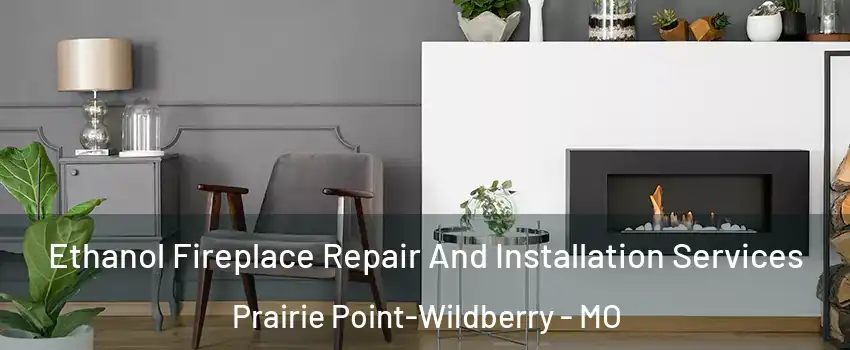 Ethanol Fireplace Repair And Installation Services Prairie Point-Wildberry - MO