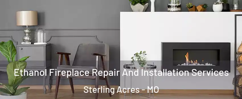 Ethanol Fireplace Repair And Installation Services Sterling Acres - MO