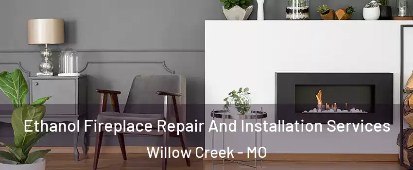 Ethanol Fireplace Repair And Installation Services Willow Creek - MO