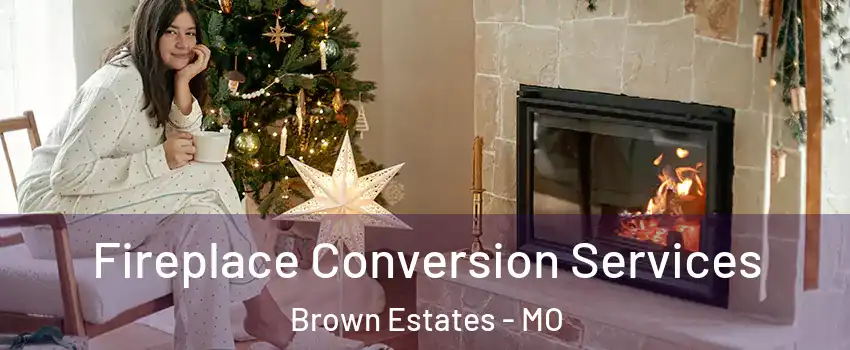 Fireplace Conversion Services Brown Estates - MO