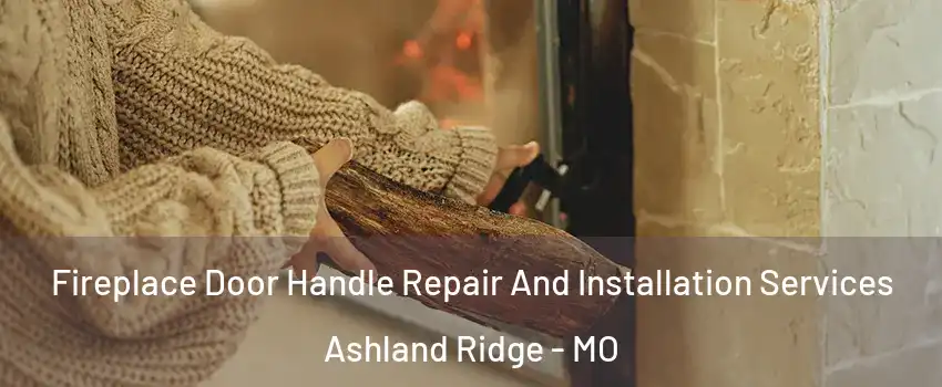 Fireplace Door Handle Repair And Installation Services Ashland Ridge - MO