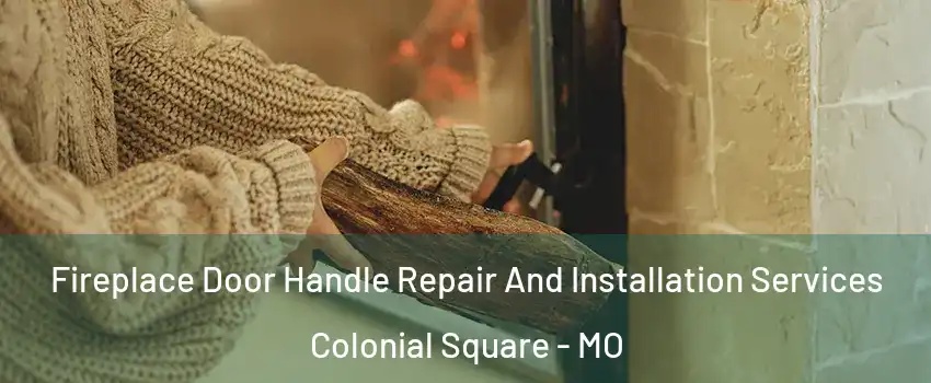 Fireplace Door Handle Repair And Installation Services Colonial Square - MO