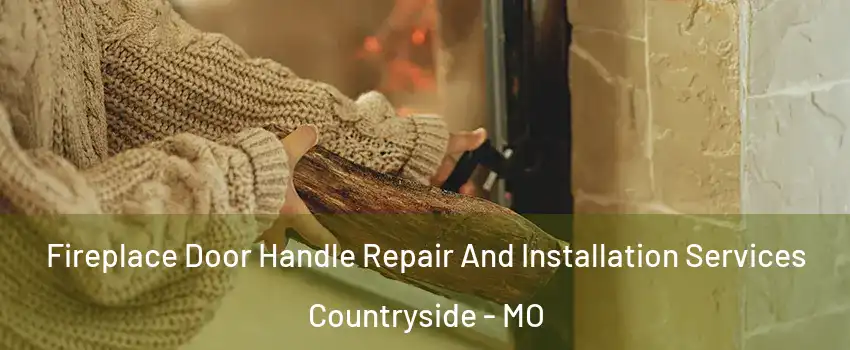 Fireplace Door Handle Repair And Installation Services Countryside - MO