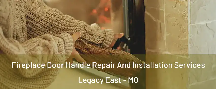 Fireplace Door Handle Repair And Installation Services Legacy East - MO