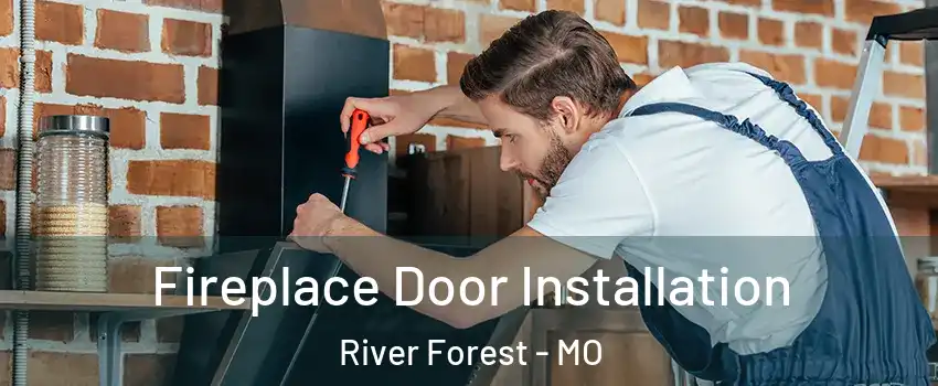 Fireplace Door Installation River Forest - MO