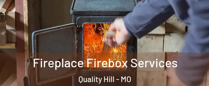 Fireplace Firebox Services Quality Hill - MO