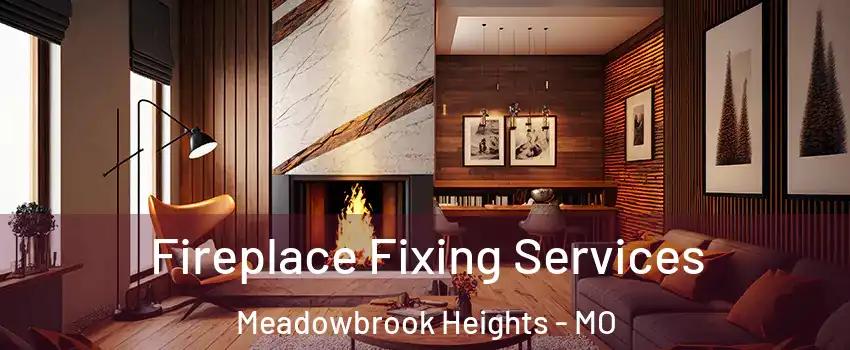 Fireplace Fixing Services Meadowbrook Heights - MO