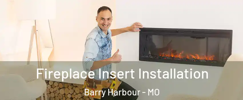 Fireplace Insert Installation Barry Harbour - MO