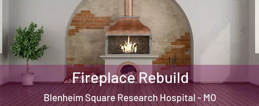 Fireplace Rebuild Blenheim Square Research Hospital - MO