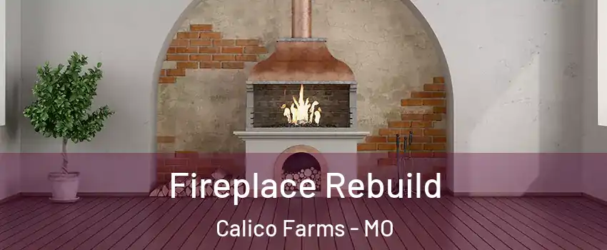 Fireplace Rebuild Calico Farms - MO