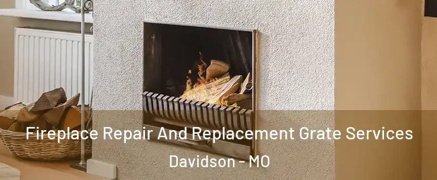 Fireplace Repair And Replacement Grate Services Davidson - MO