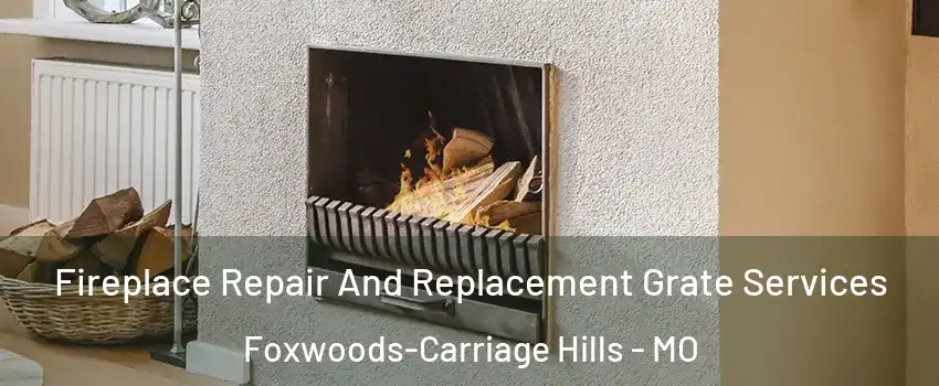 Fireplace Repair And Replacement Grate Services Foxwoods-Carriage Hills - MO