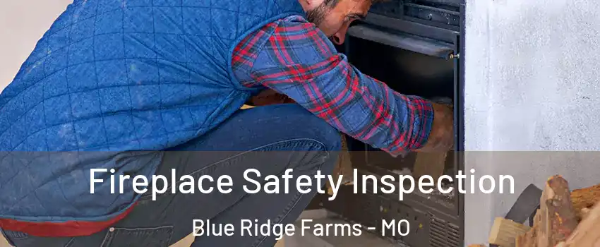 Fireplace Safety Inspection Blue Ridge Farms - MO