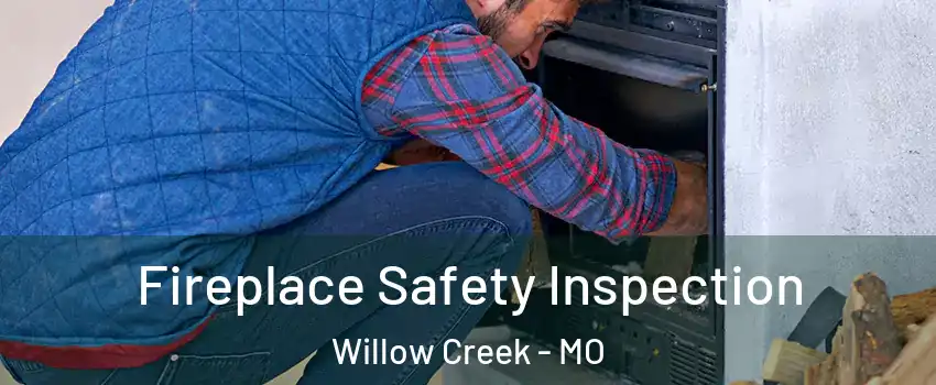 Fireplace Safety Inspection Willow Creek - MO